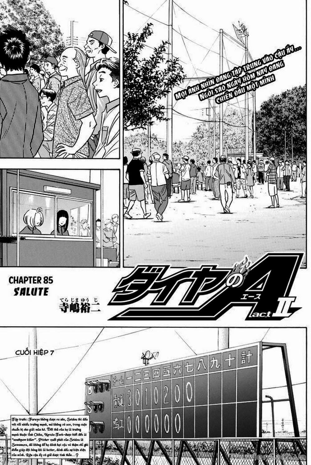 Truyện Tranh Đội Bóng Chày Siêu Đẳng - Ace Of Diamond trang 5