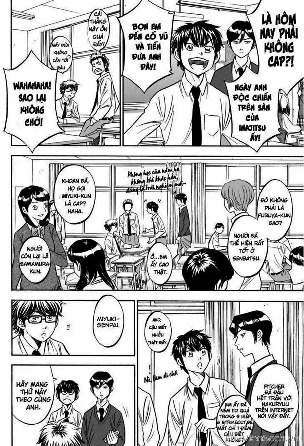 Truyện Tranh Đội Bóng Chày Siêu Đẳng - Ace Of Diamond trang 5