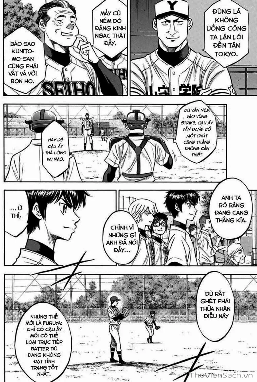 Truyện Tranh Đội Bóng Chày Siêu Đẳng - Ace Of Diamond trang 5