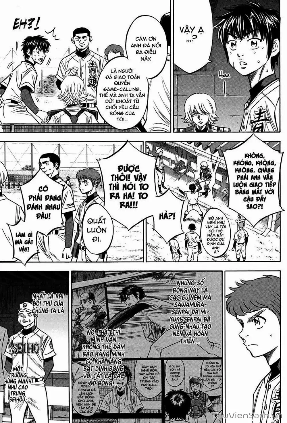 Truyện Tranh Đội Bóng Chày Siêu Đẳng - Ace Of Diamond trang 5