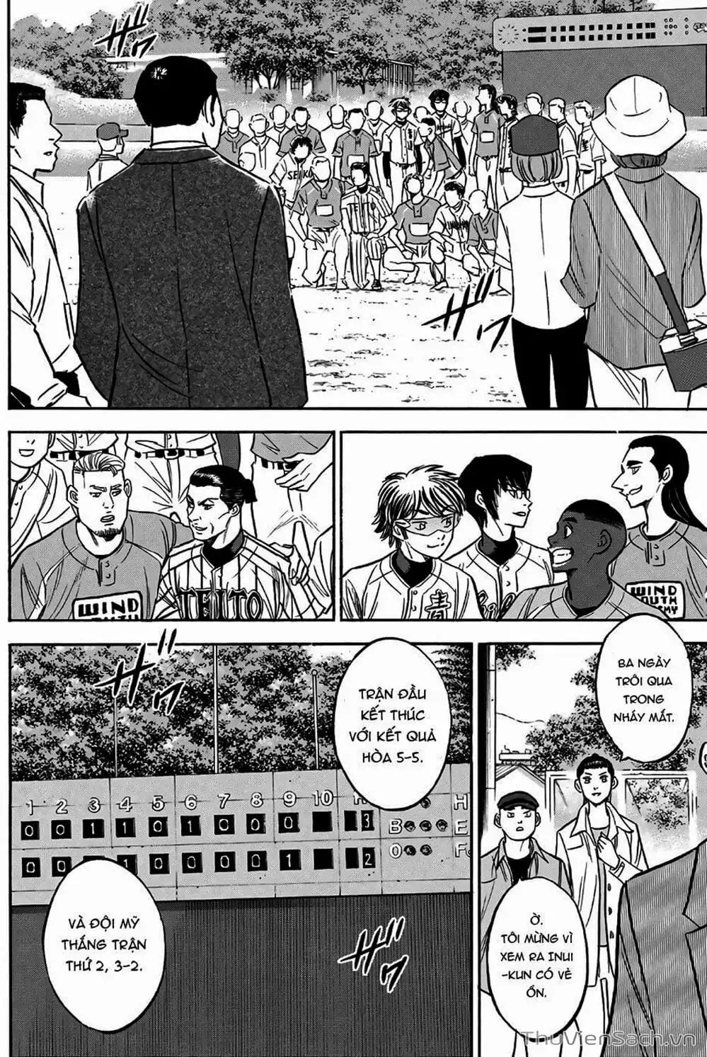 Truyện Tranh Đội Bóng Chày Siêu Đẳng - Ace Of Diamond trang 5