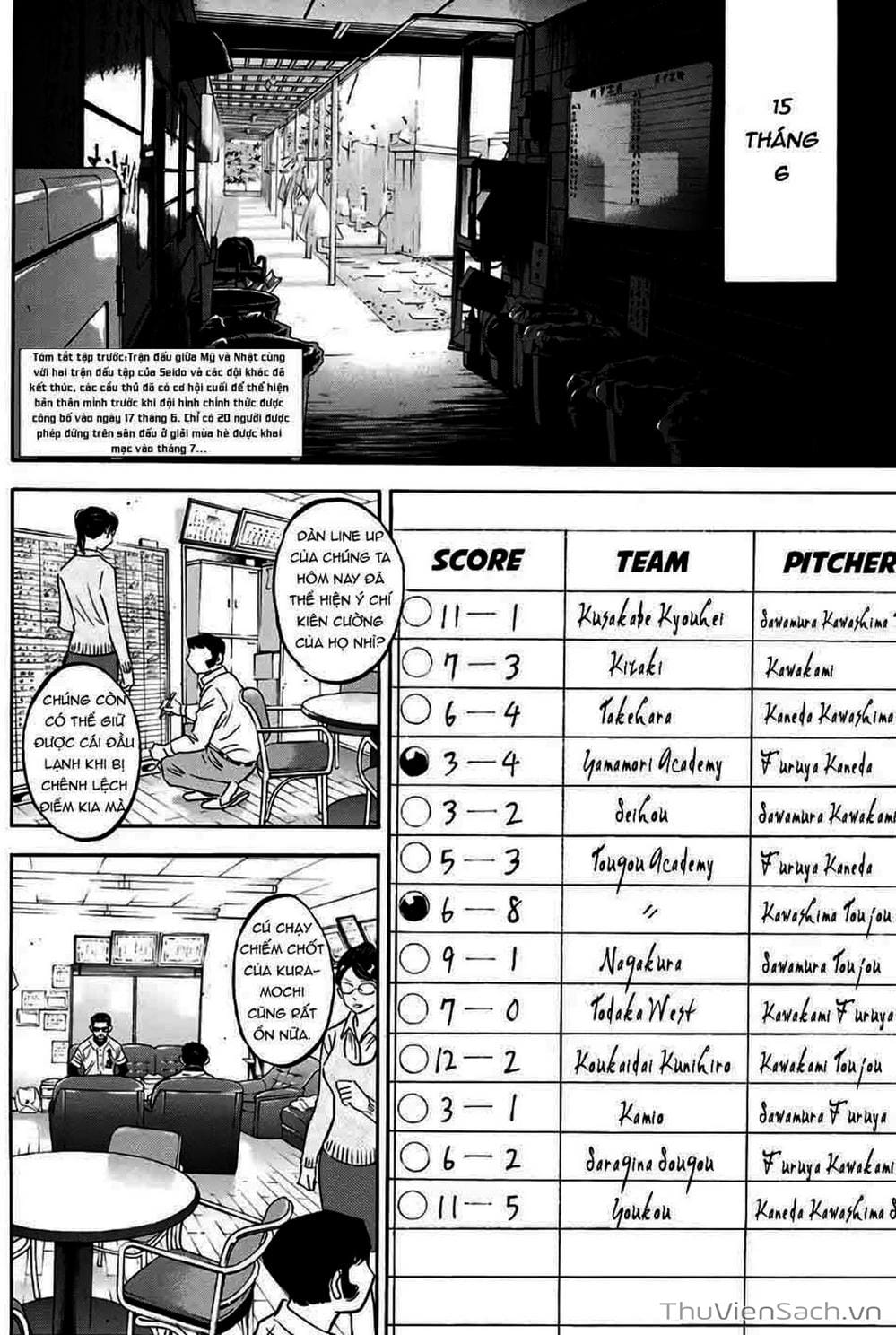 Truyện Tranh Đội Bóng Chày Siêu Đẳng - Ace Of Diamond trang 5