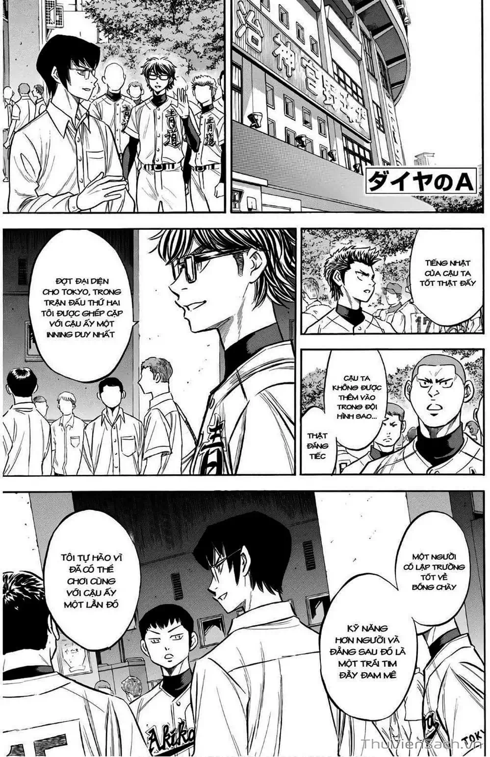 Truyện Tranh Đội Bóng Chày Siêu Đẳng - Ace Of Diamond trang 5