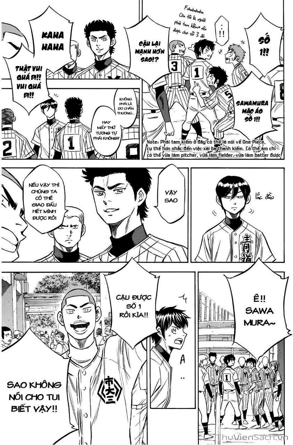 Truyện Tranh Đội Bóng Chày Siêu Đẳng - Ace Of Diamond trang 5