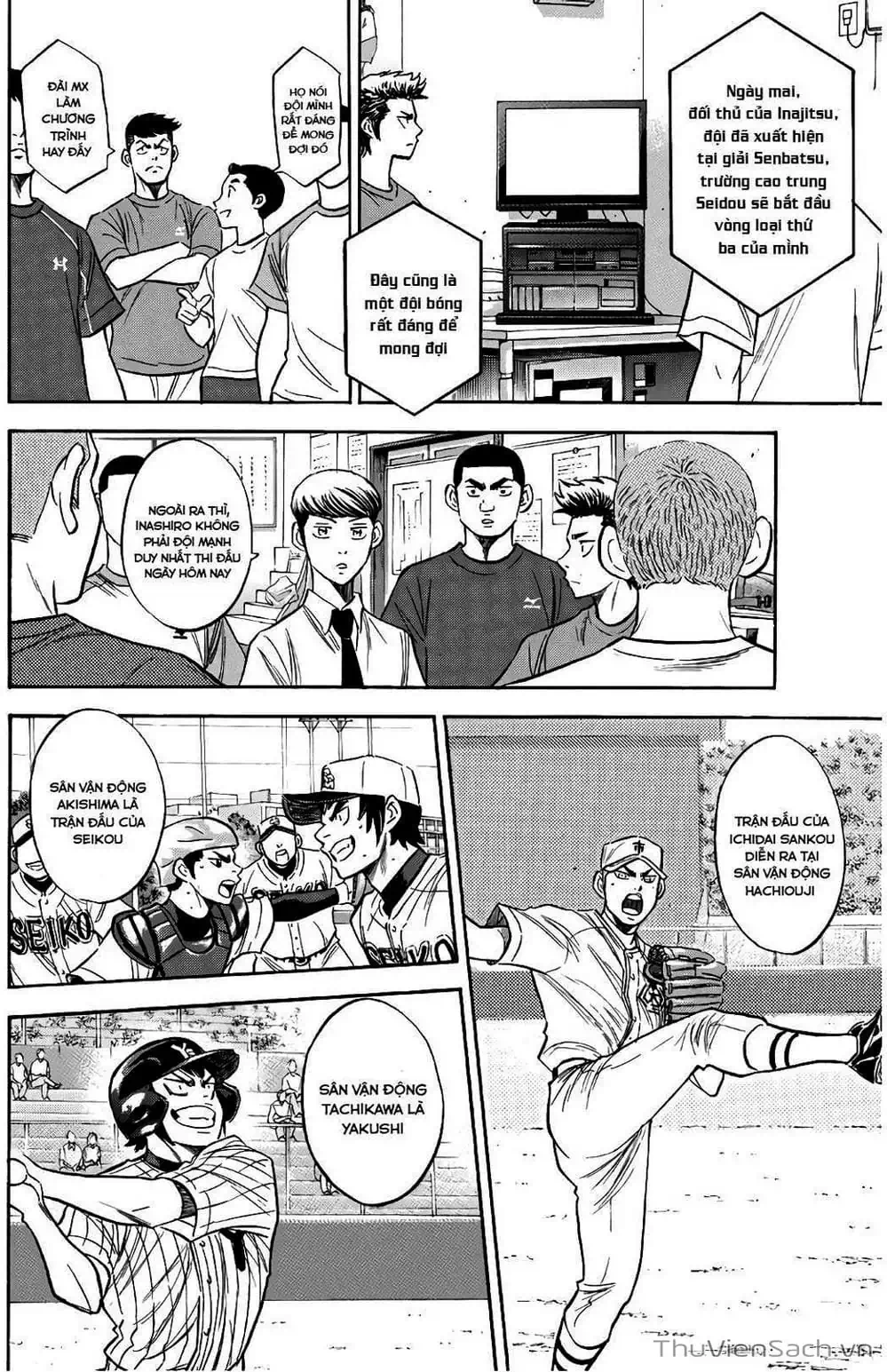 Truyện Tranh Đội Bóng Chày Siêu Đẳng - Ace Of Diamond trang 5