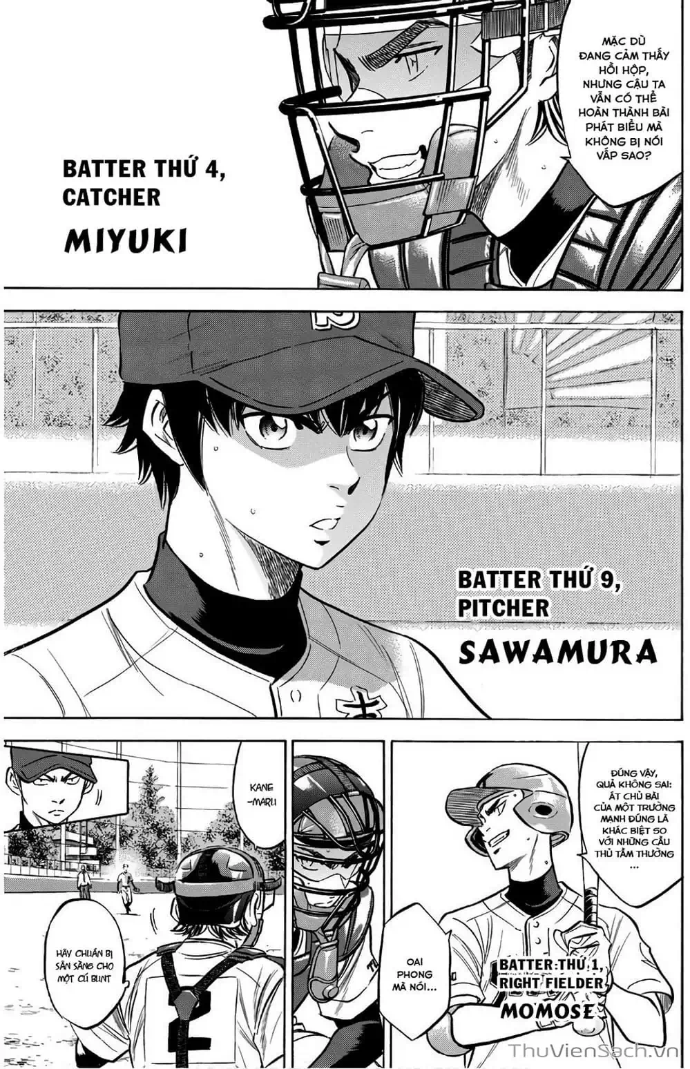 Truyện Tranh Đội Bóng Chày Siêu Đẳng - Ace Of Diamond trang 5