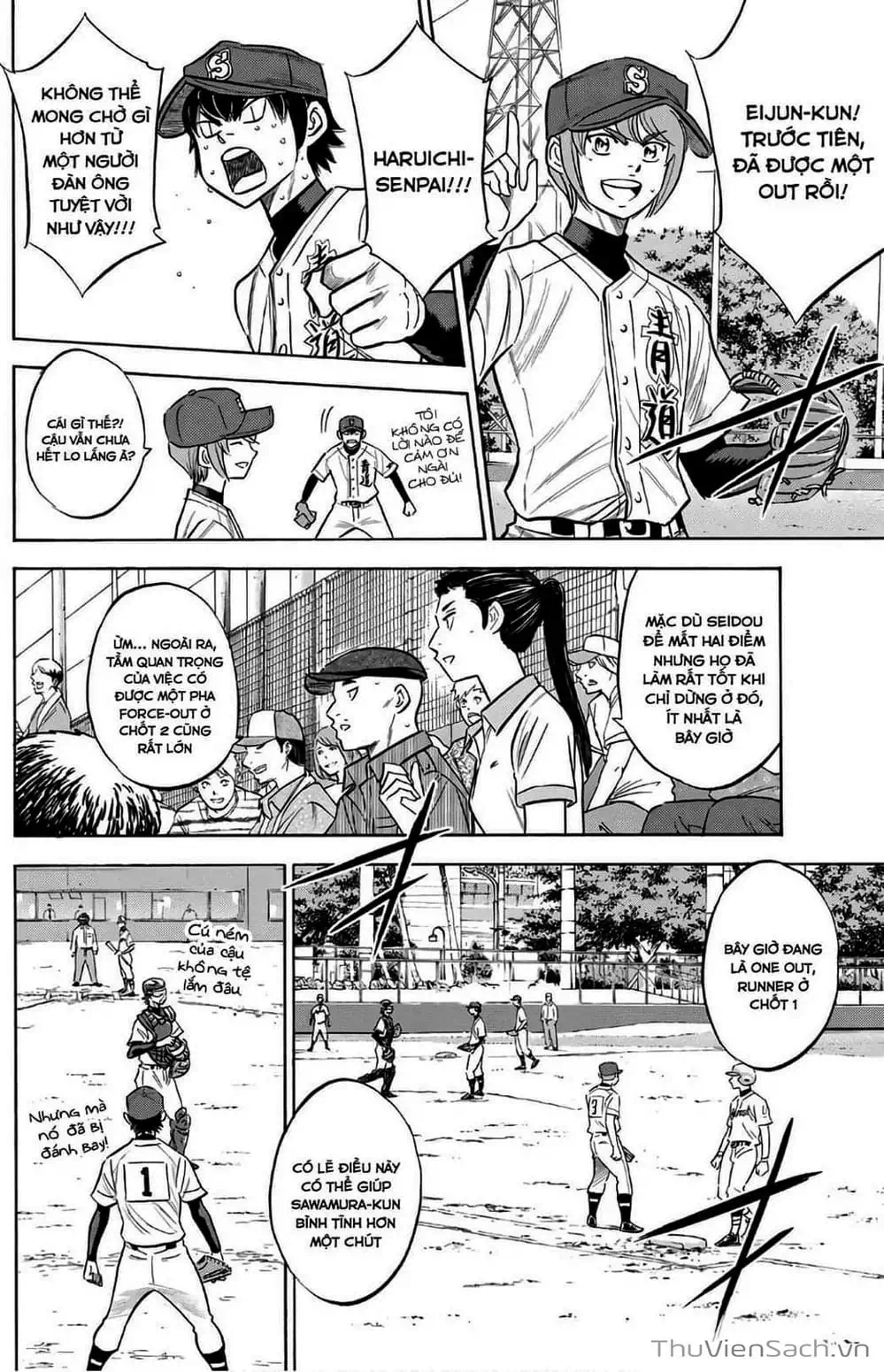 Truyện Tranh Đội Bóng Chày Siêu Đẳng - Ace Of Diamond trang 5