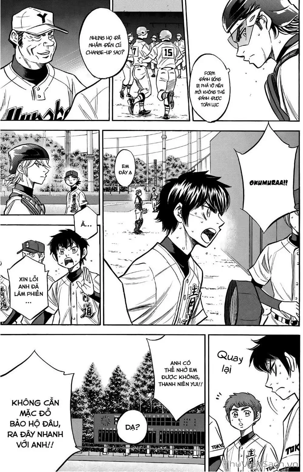 Truyện Tranh Đội Bóng Chày Siêu Đẳng - Ace Of Diamond trang 5