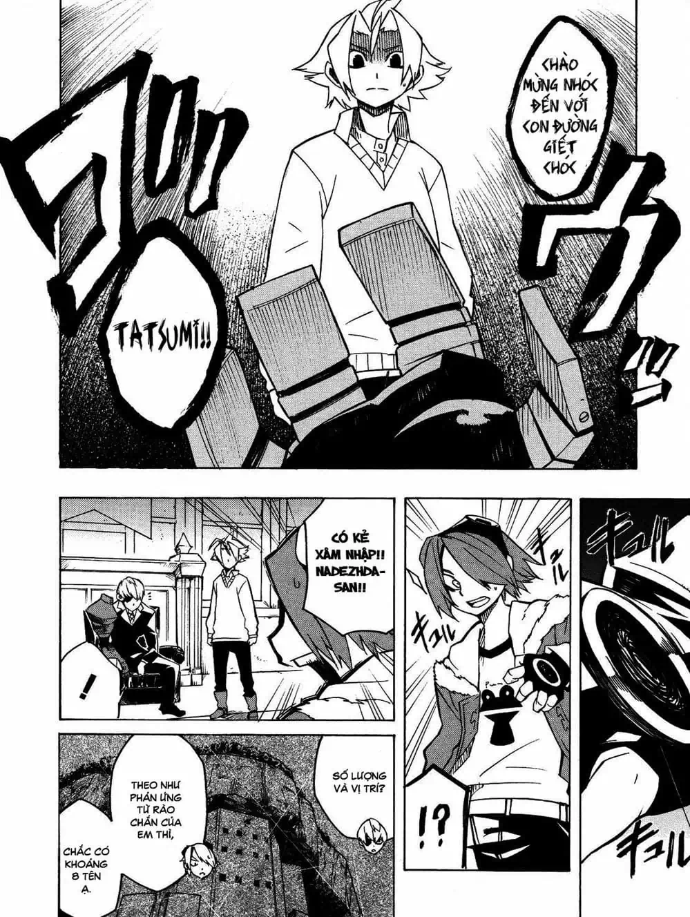 Truyện Tranh Xích Nhãn Sát Thủ - Akame Ga Kill! trang 7