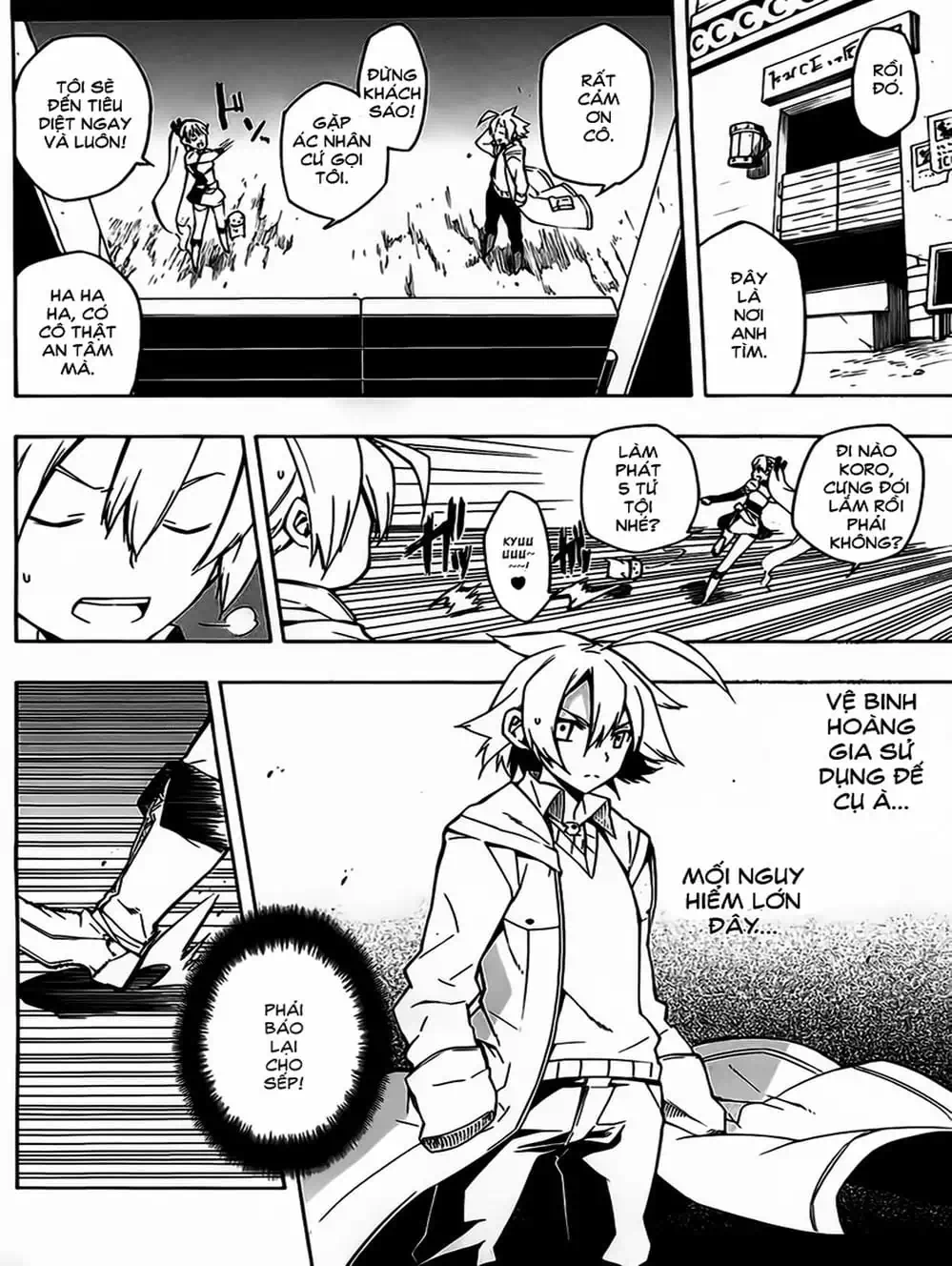 Truyện Tranh Xích Nhãn Sát Thủ - Akame Ga Kill! trang 7