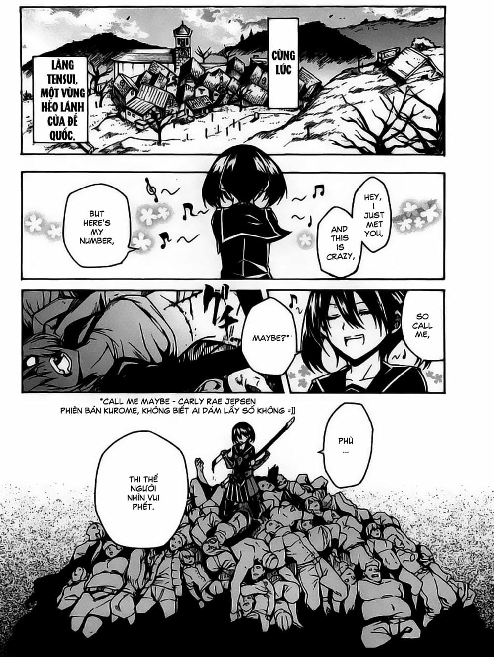 Truyện Tranh Xích Nhãn Sát Thủ - Akame Ga Kill! trang 7