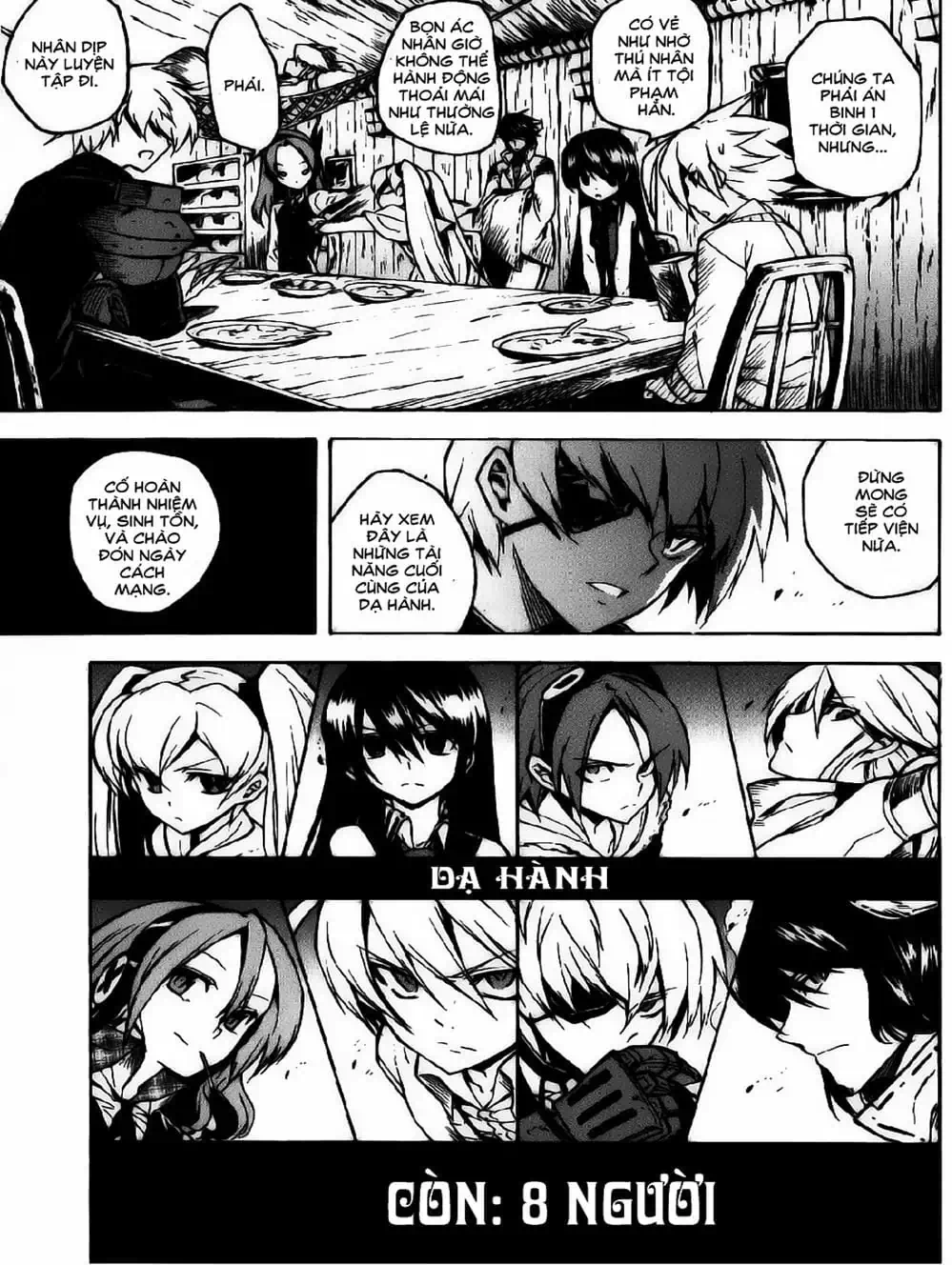 Truyện Tranh Xích Nhãn Sát Thủ - Akame Ga Kill! trang 7
