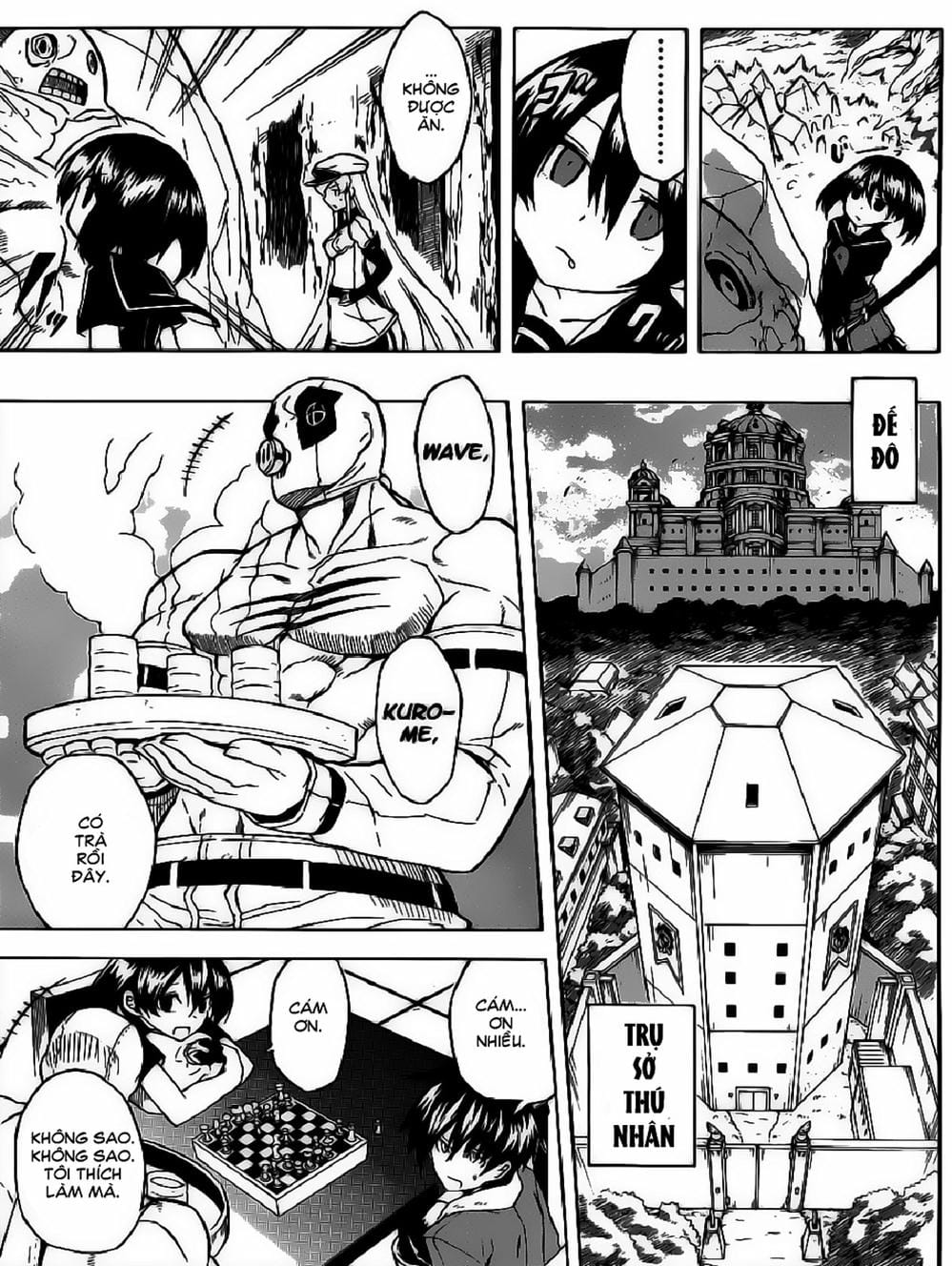 Truyện Tranh Xích Nhãn Sát Thủ - Akame Ga Kill! trang 7