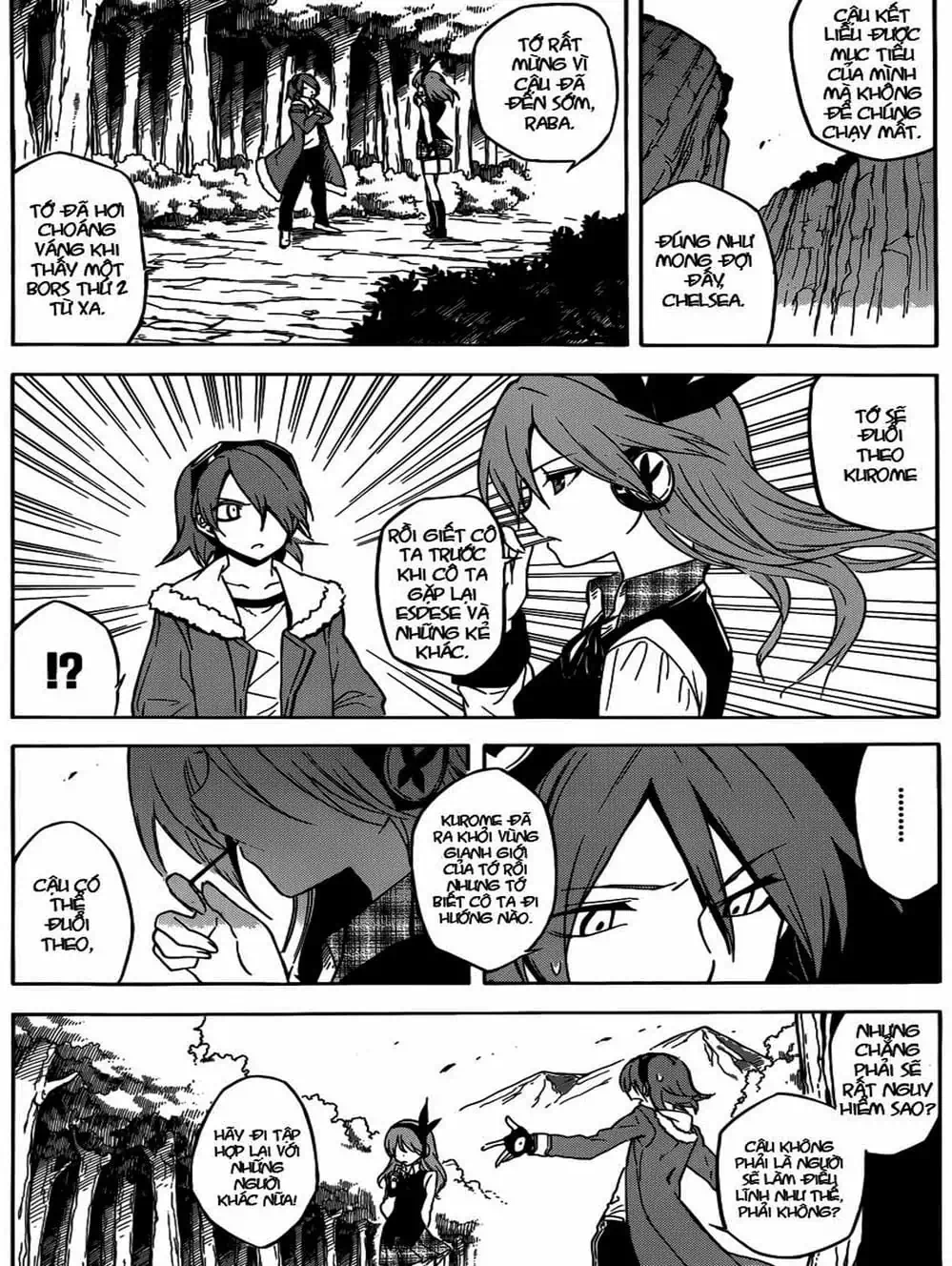 Truyện Tranh Xích Nhãn Sát Thủ - Akame Ga Kill! trang 7