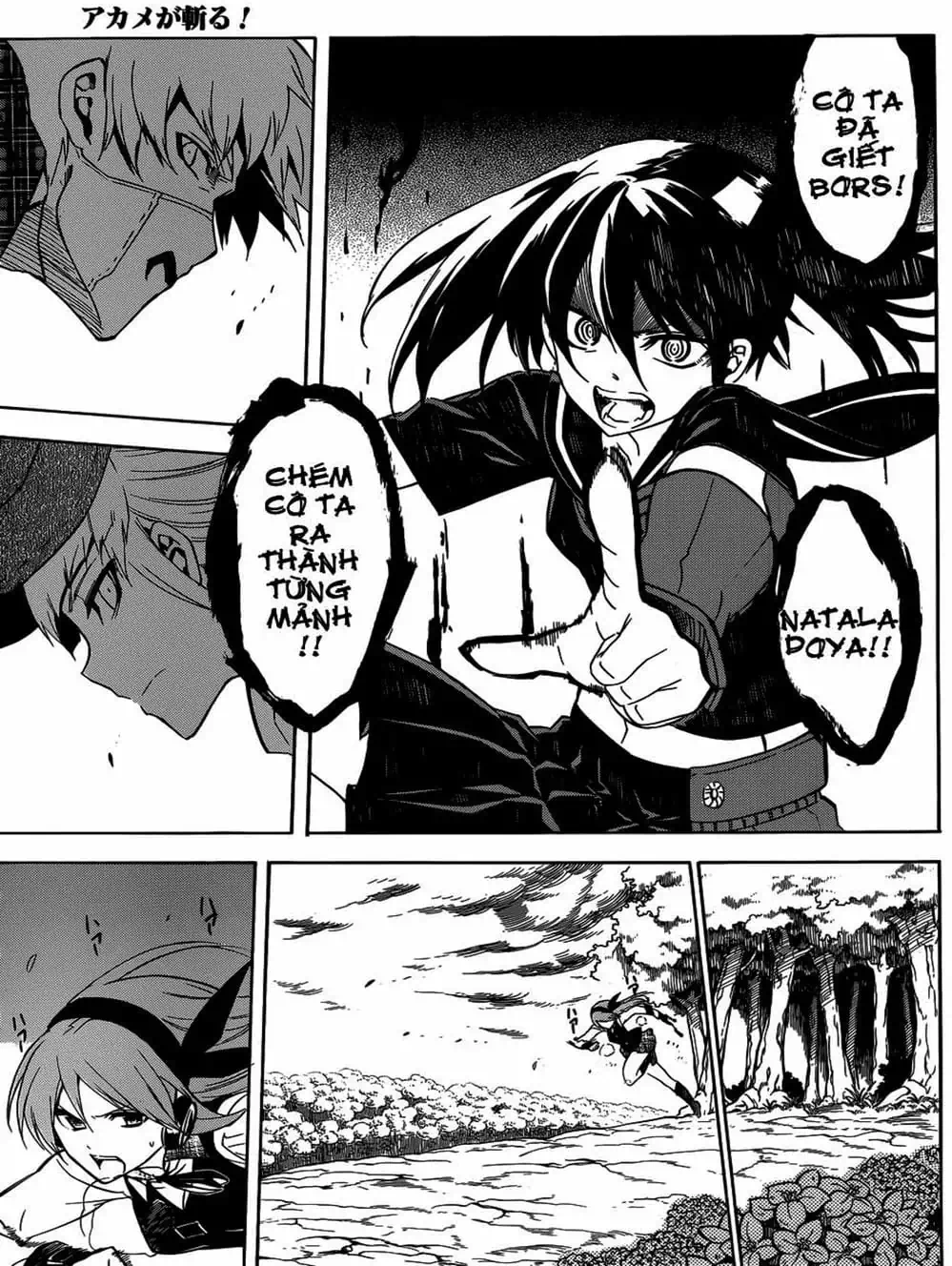 Truyện Tranh Xích Nhãn Sát Thủ - Akame Ga Kill! trang 7