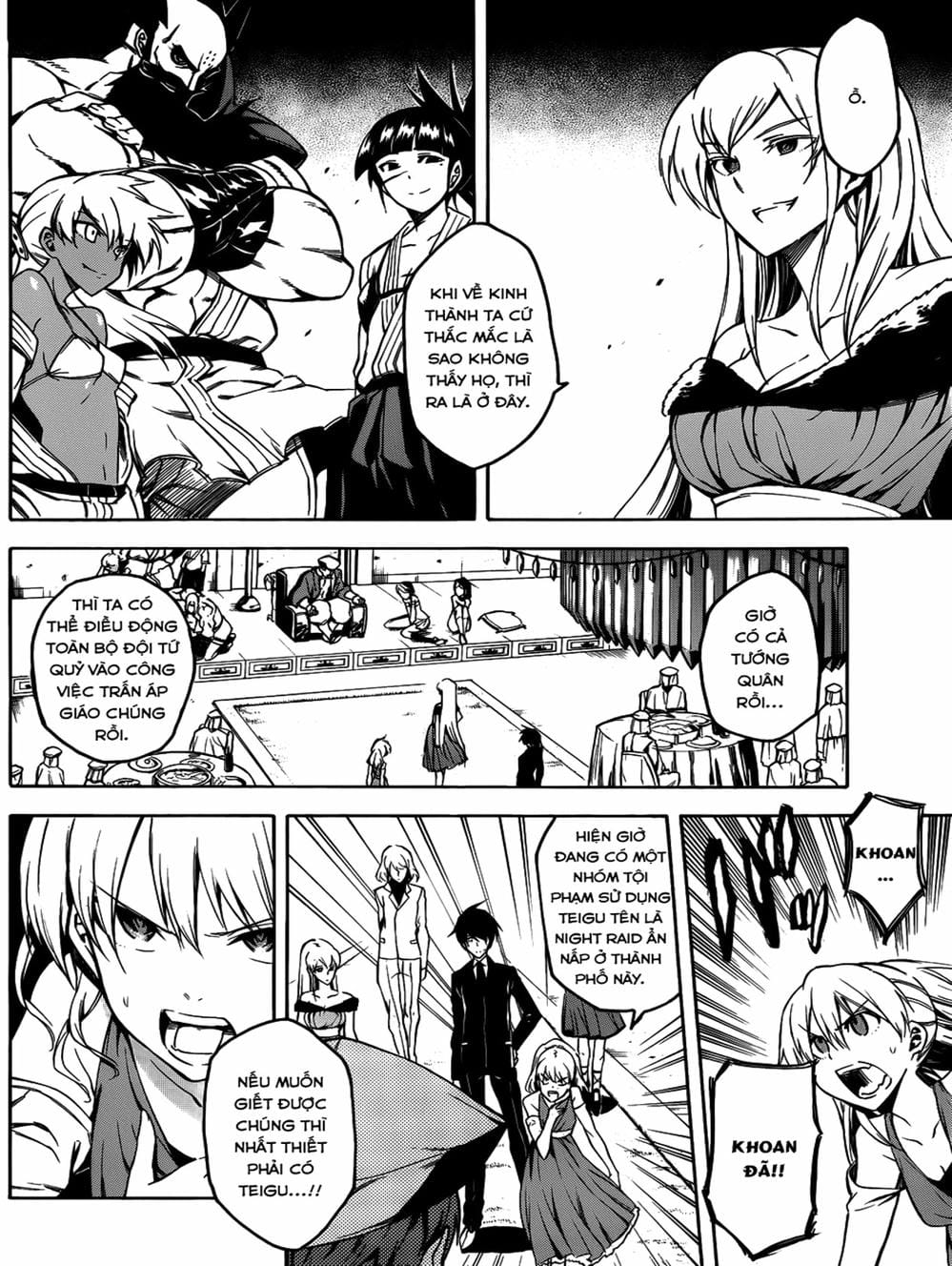 Truyện Tranh Xích Nhãn Sát Thủ - Akame Ga Kill! trang 7