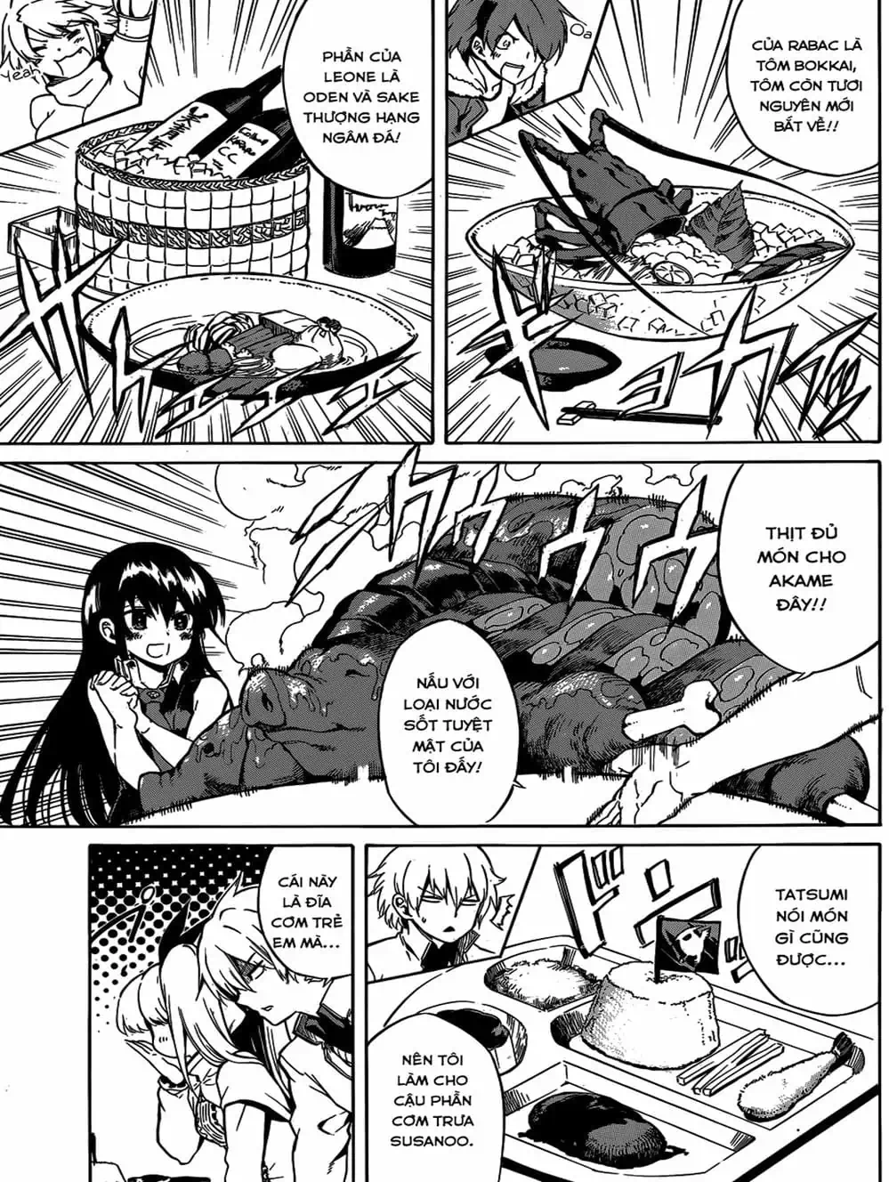 Truyện Tranh Xích Nhãn Sát Thủ - Akame Ga Kill! trang 7