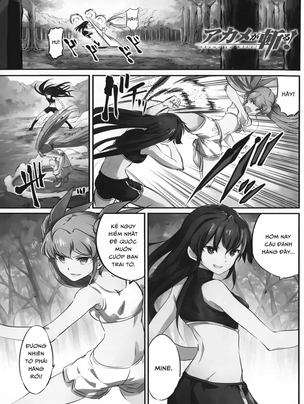 Truyện Tranh Xích Nhãn Sát Thủ - Akame Ga Kill! trang 7