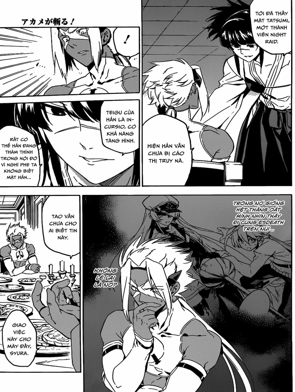 Truyện Tranh Xích Nhãn Sát Thủ - Akame Ga Kill! trang 7