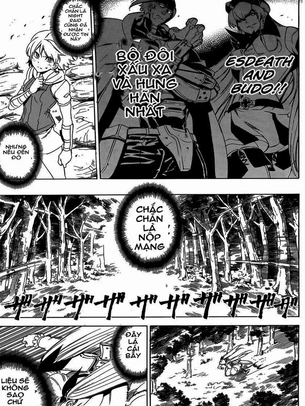 Truyện Tranh Xích Nhãn Sát Thủ - Akame Ga Kill! trang 7