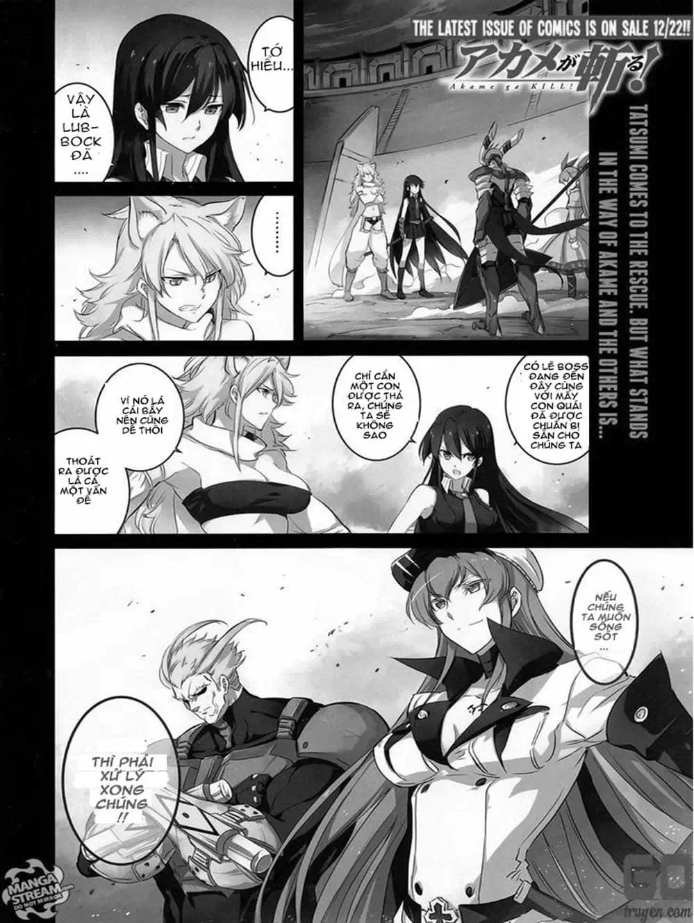 Truyện Tranh Xích Nhãn Sát Thủ - Akame Ga Kill! trang 7