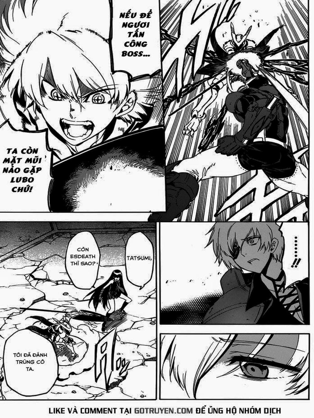 Truyện Tranh Xích Nhãn Sát Thủ - Akame Ga Kill! trang 7
