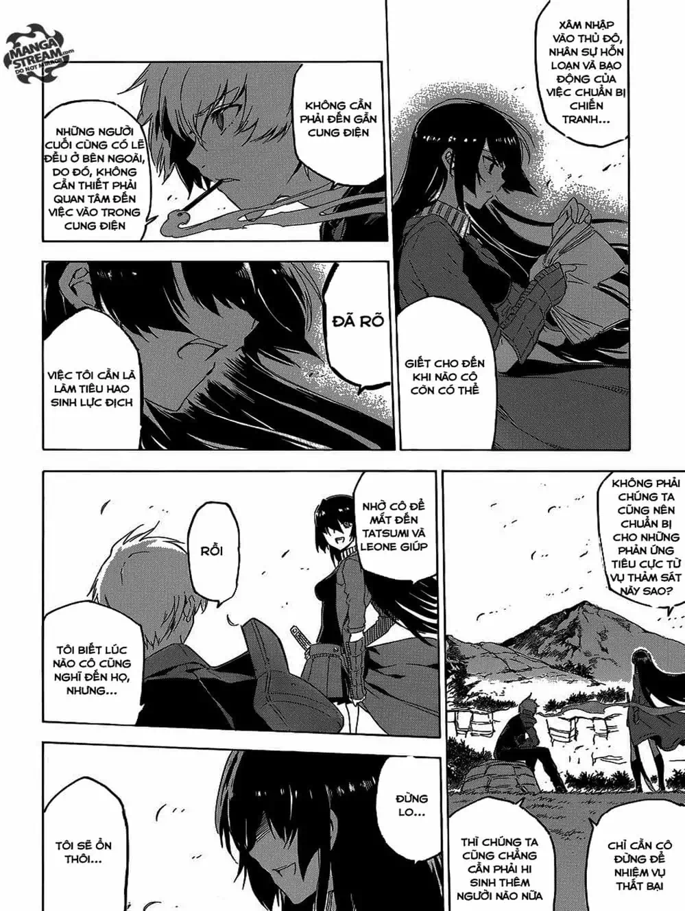 Truyện Tranh Xích Nhãn Sát Thủ - Akame Ga Kill! trang 7