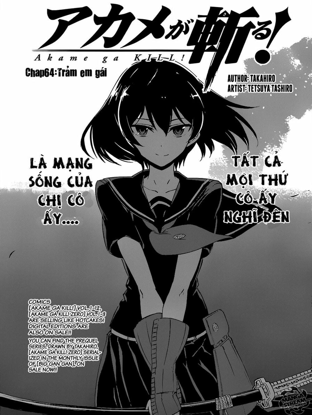 Truyện Tranh Xích Nhãn Sát Thủ - Akame Ga Kill! trang 7