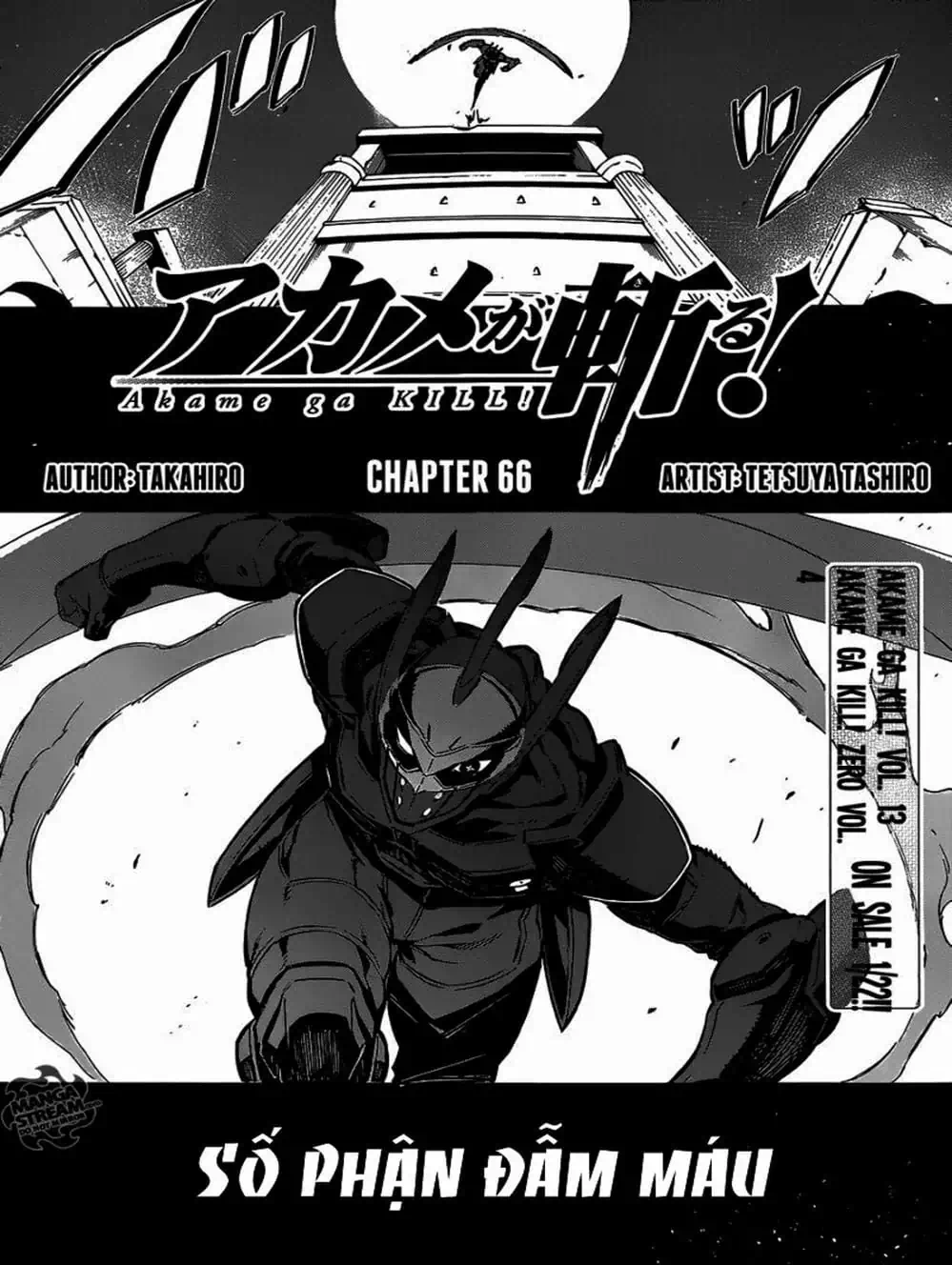 Truyện Tranh Xích Nhãn Sát Thủ - Akame Ga Kill! trang 7