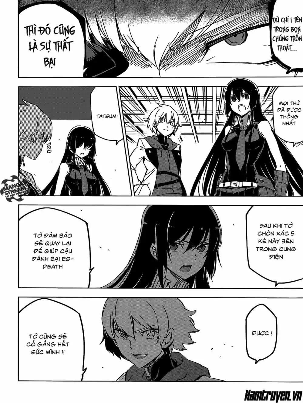 Truyện Tranh Xích Nhãn Sát Thủ - Akame Ga Kill! trang 7