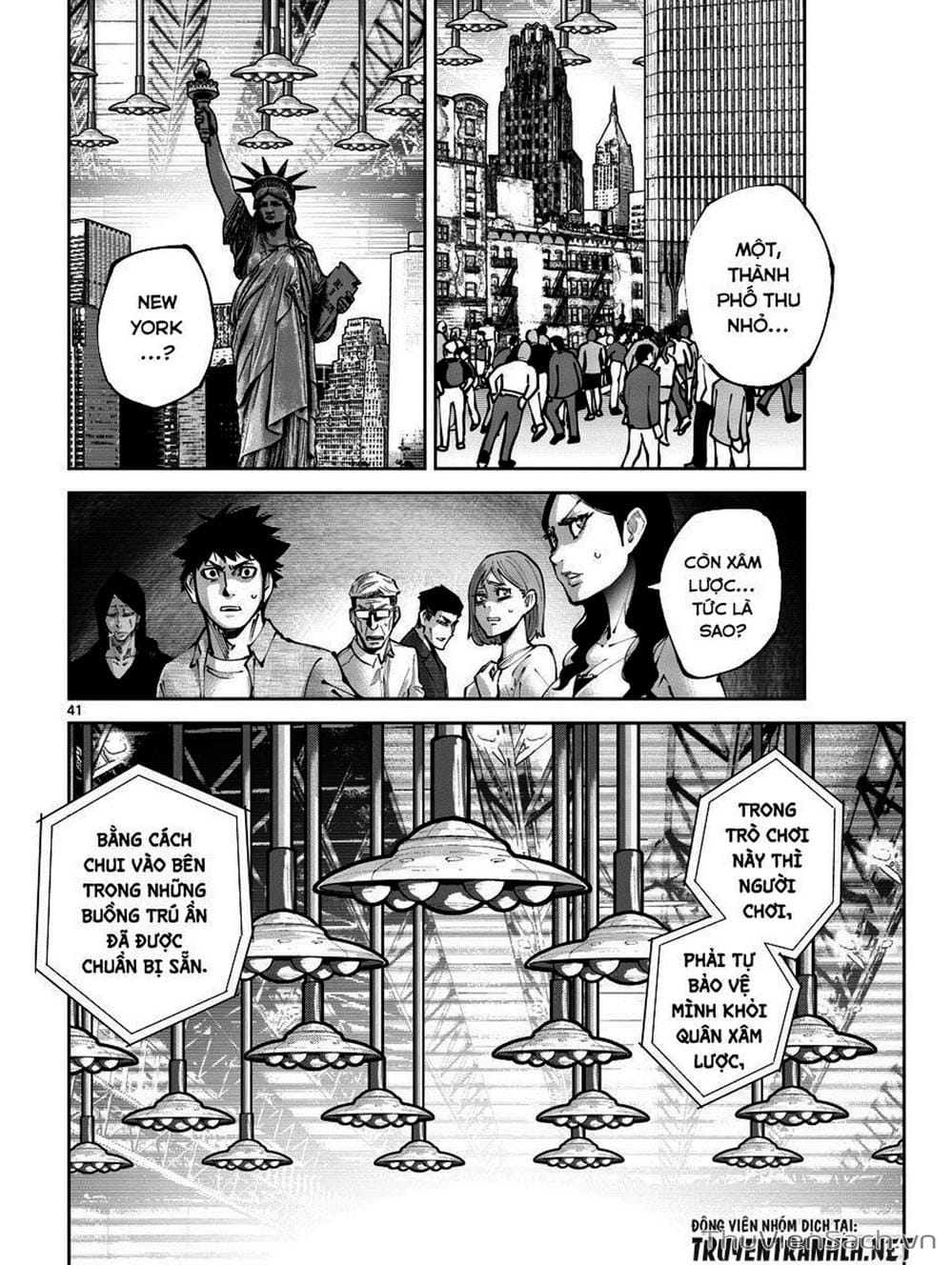 Truyện Tranh Alice In Borderland trang 4