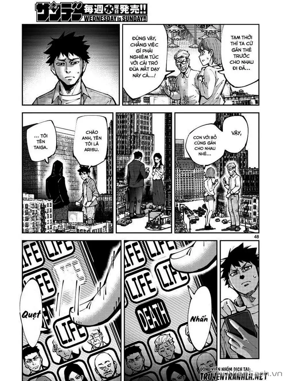 Truyện Tranh Alice In Borderland trang 4