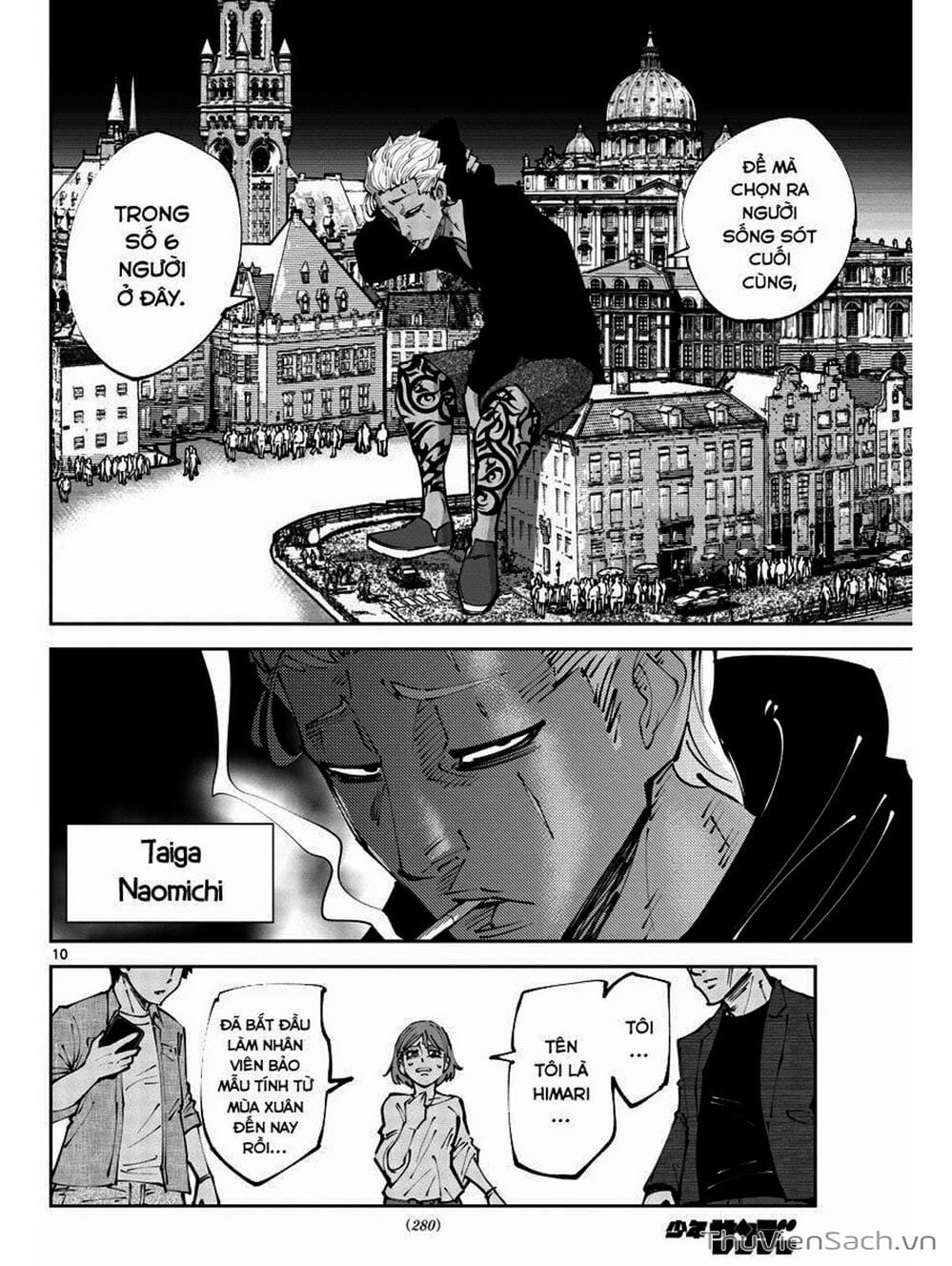 Truyện Tranh Alice In Borderland trang 4