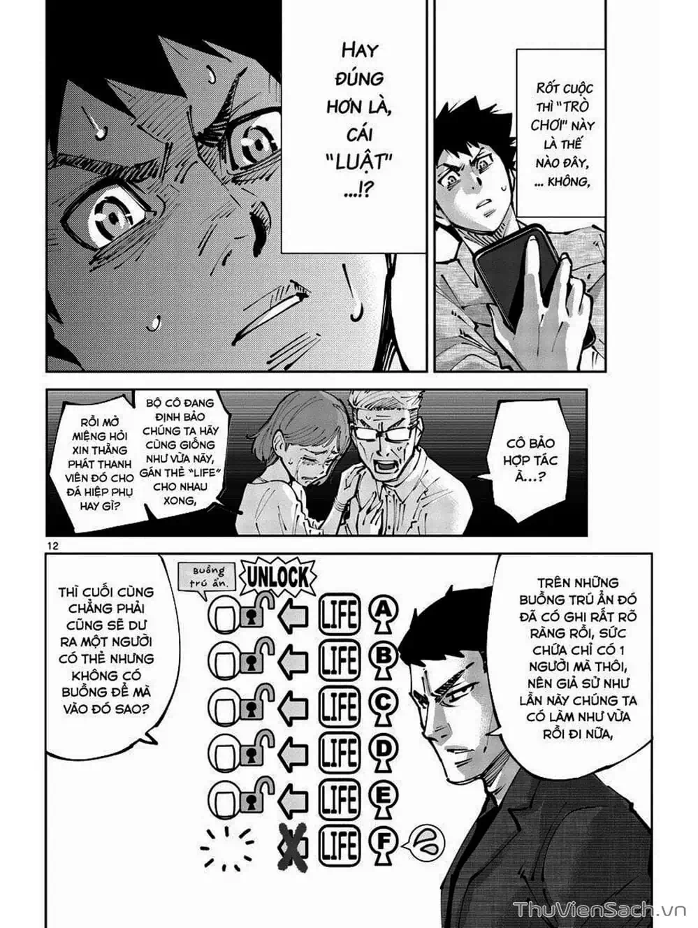 Truyện Tranh Alice In Borderland trang 4