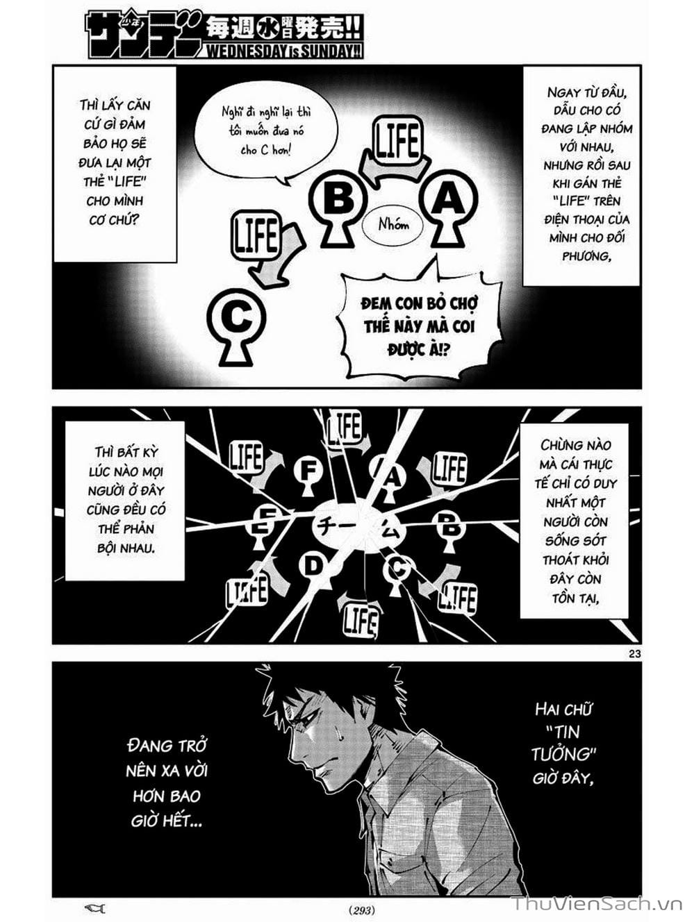 Truyện Tranh Alice In Borderland trang 4