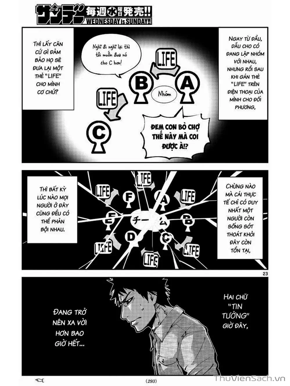 Truyện Tranh Alice In Borderland trang 4