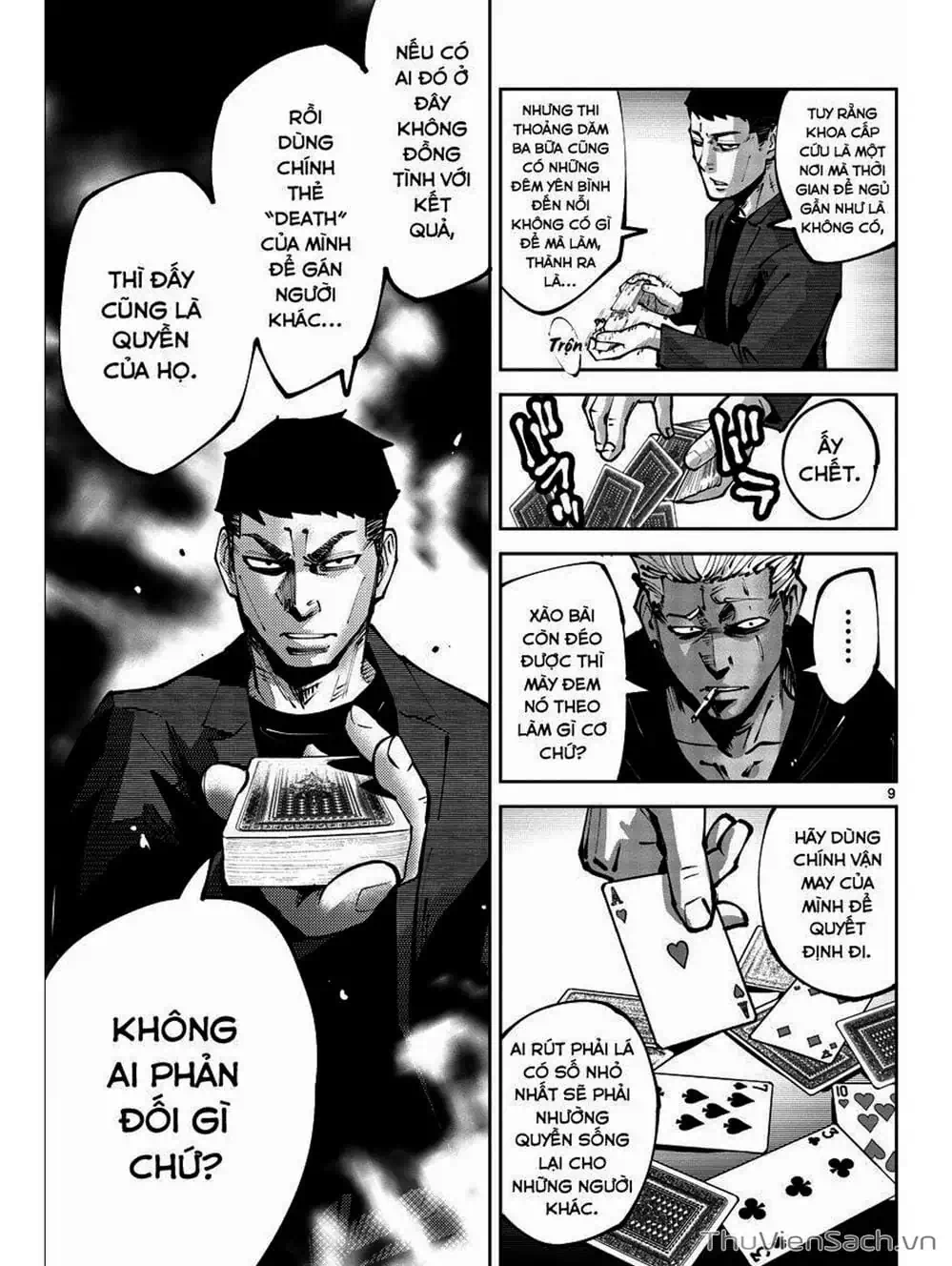 Truyện Tranh Alice In Borderland trang 4