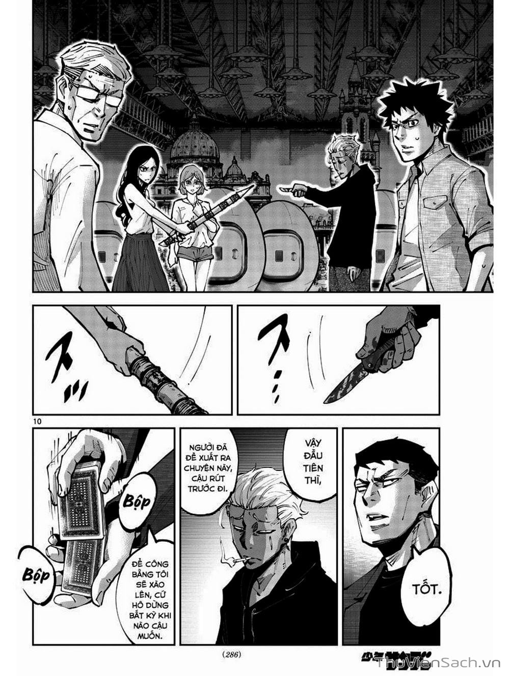 Truyện Tranh Alice In Borderland trang 4