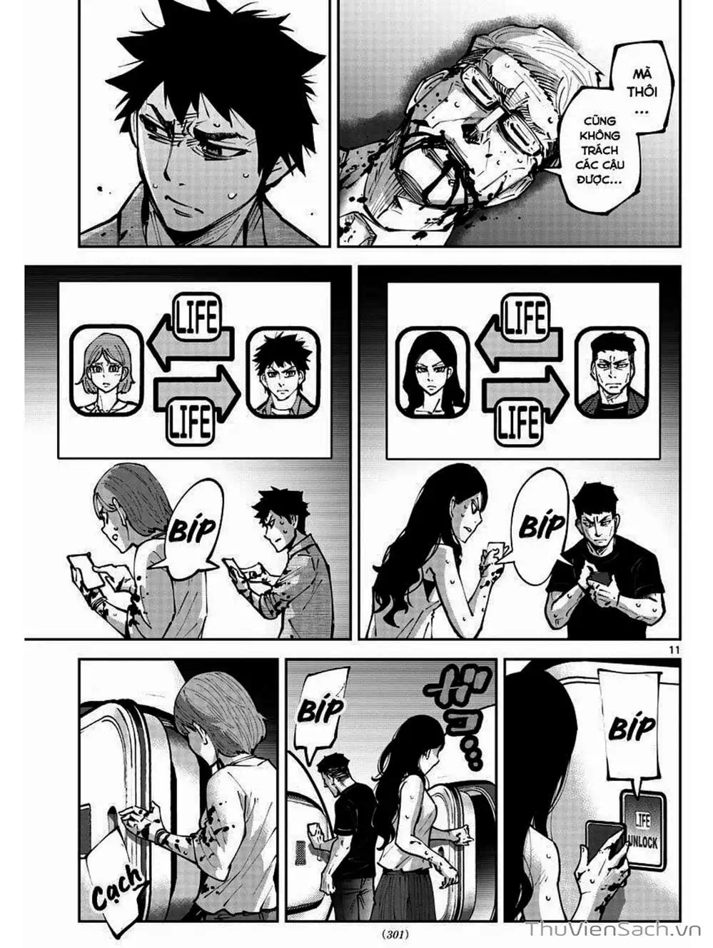 Truyện Tranh Alice In Borderland trang 4