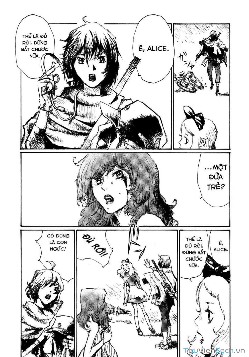 Truyện Tranh Alice Ở Địa Ngục - Alice In Hell trang 5