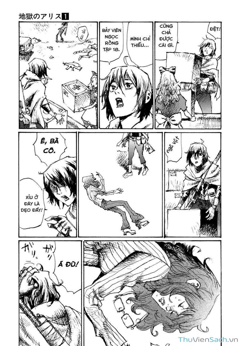 Truyện Tranh Alice Ở Địa Ngục - Alice In Hell trang 5