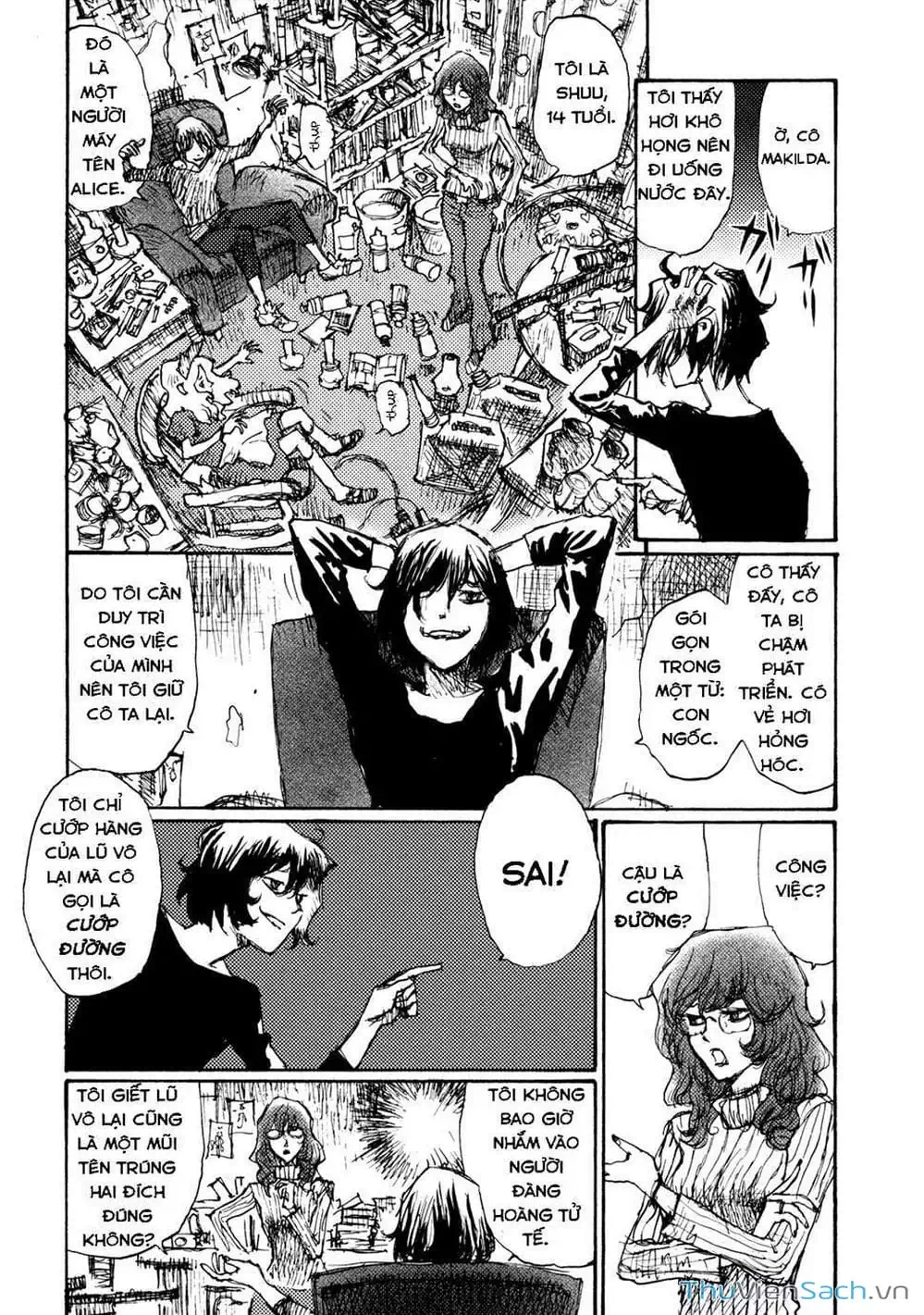 Truyện Tranh Alice Ở Địa Ngục - Alice In Hell trang 5