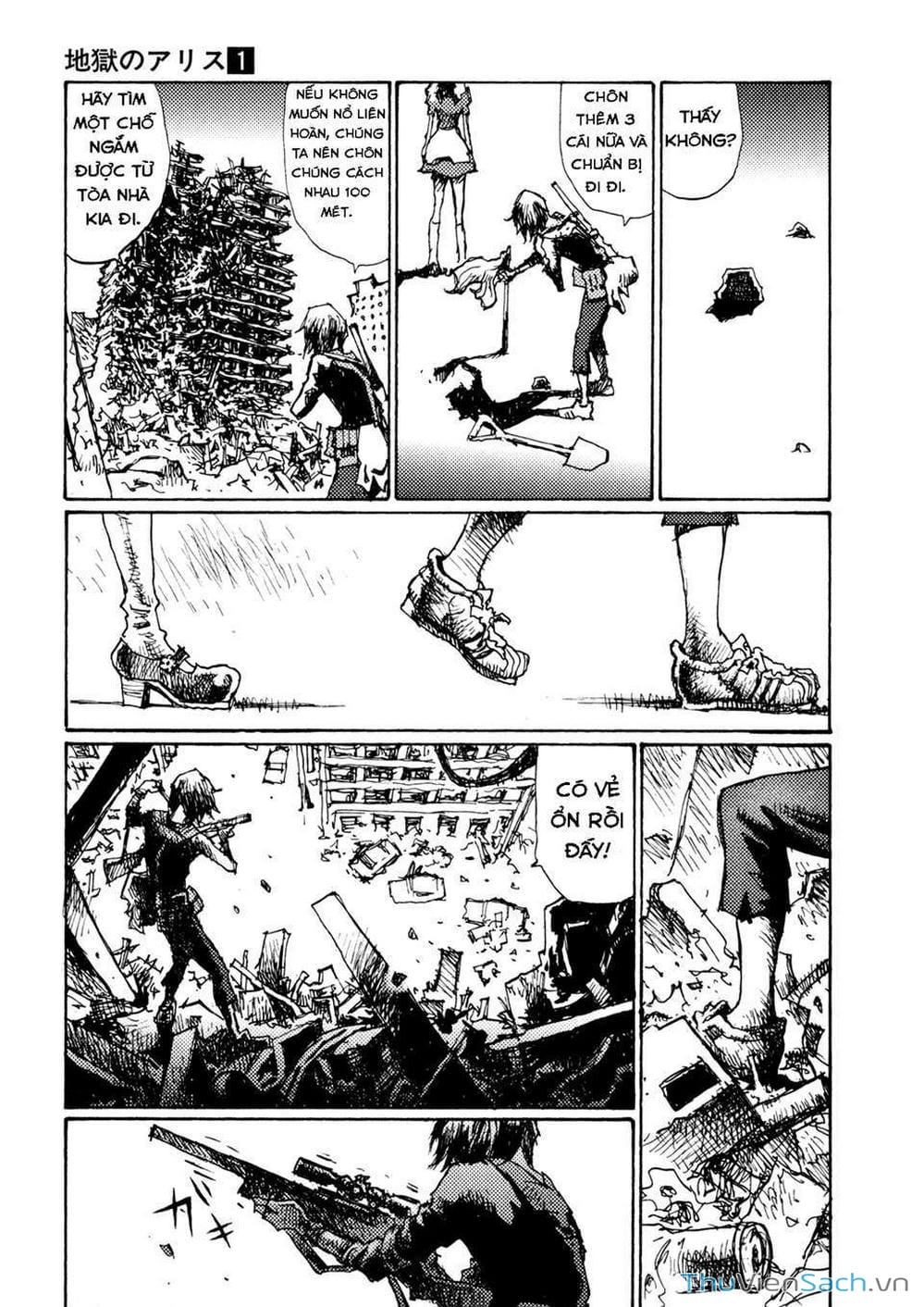 Truyện Tranh Alice Ở Địa Ngục - Alice In Hell trang 5