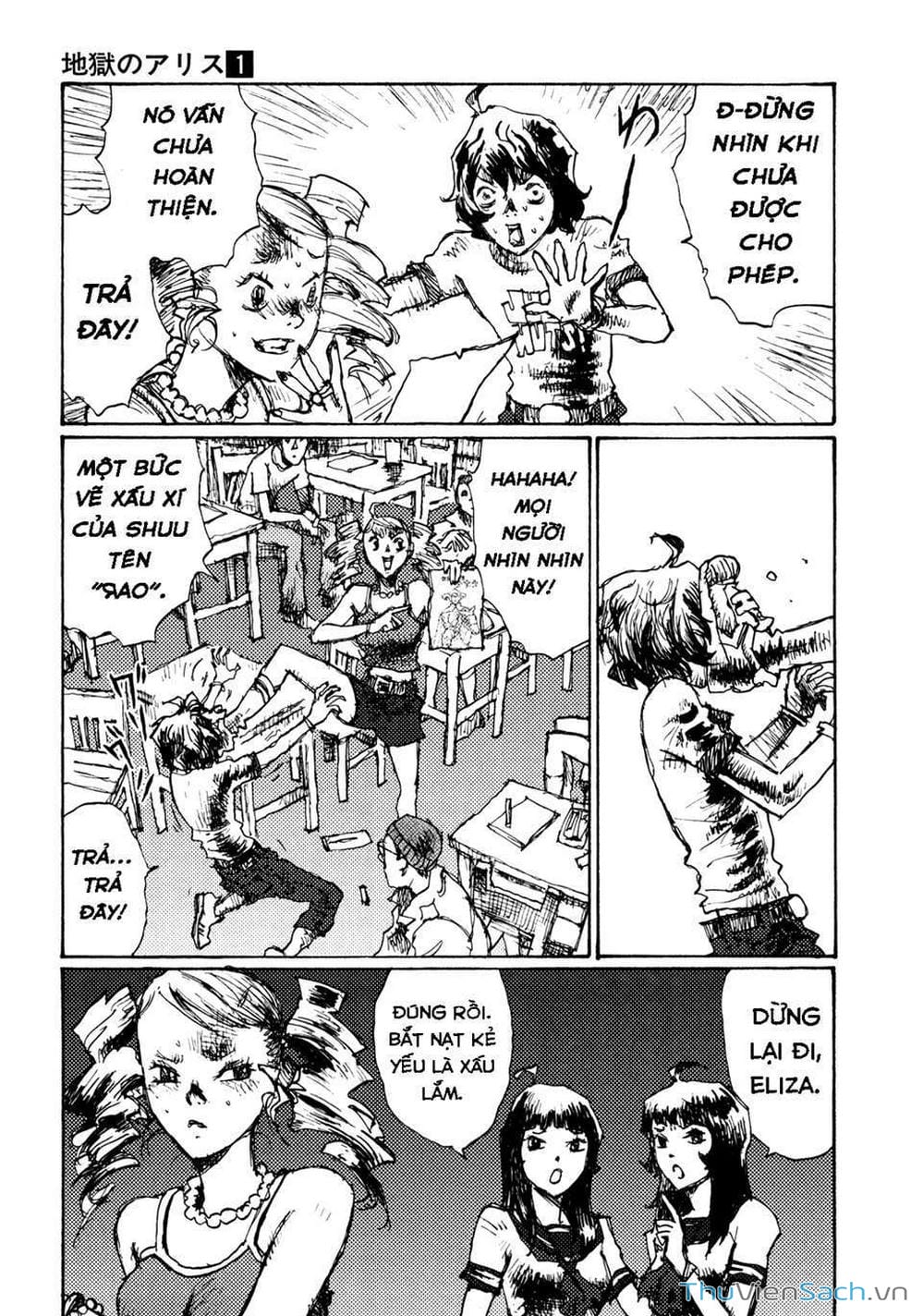 Truyện Tranh Alice Ở Địa Ngục - Alice In Hell trang 5