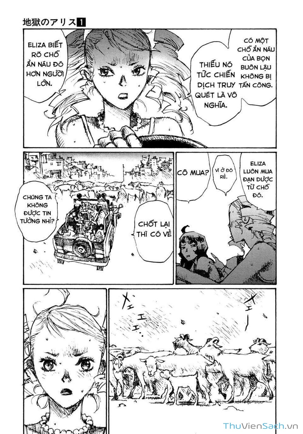 Truyện Tranh Alice Ở Địa Ngục - Alice In Hell trang 5