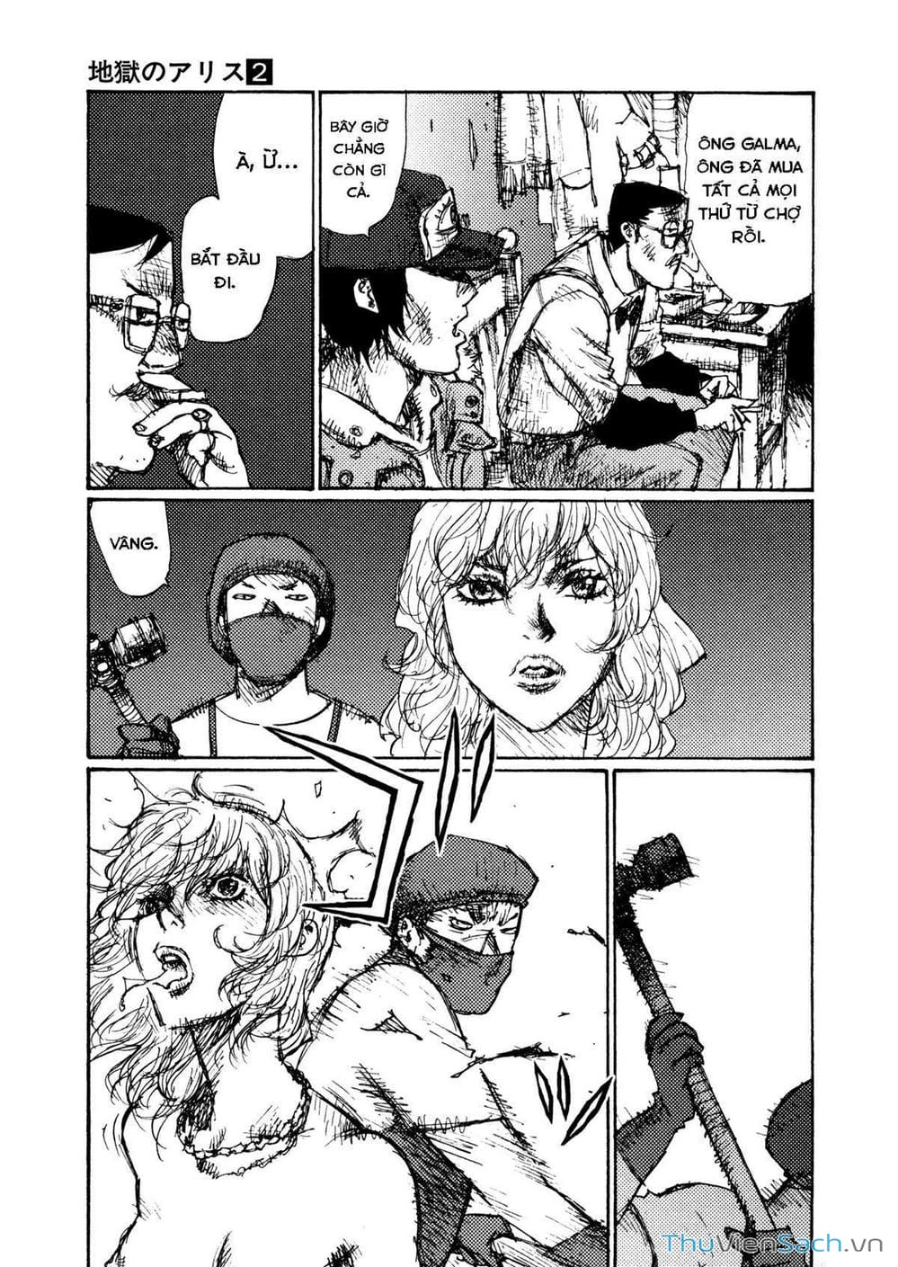 Truyện Tranh Alice Ở Địa Ngục - Alice In Hell trang 5