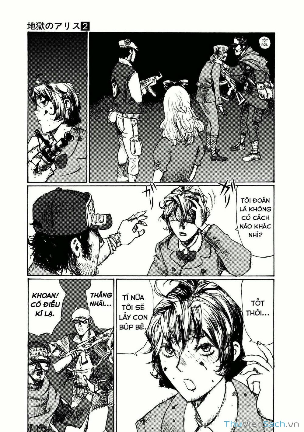 Truyện Tranh Alice Ở Địa Ngục - Alice In Hell trang 5