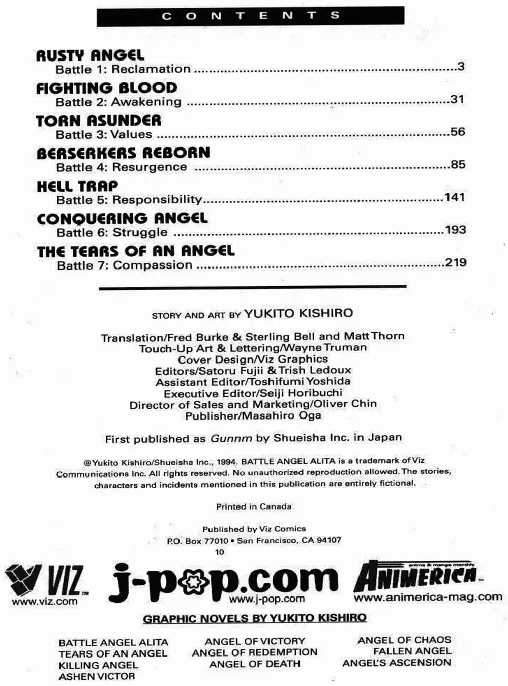 Truyện Tranh Alita: Thiên Thần Chiến Binh trang 6