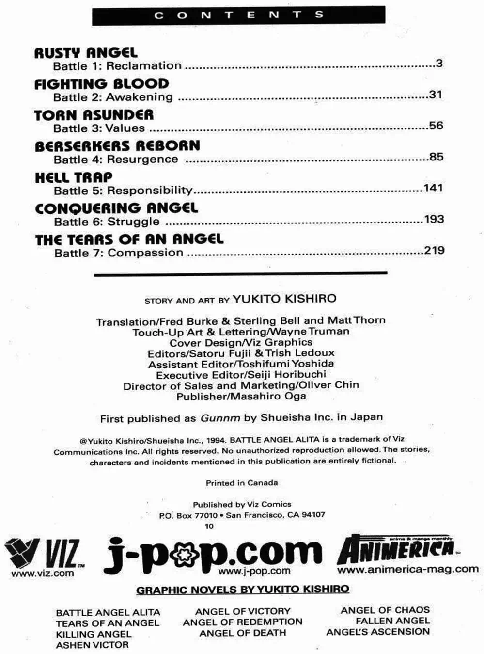 Truyện Tranh Alita: Thiên Thần Chiến Binh trang 6