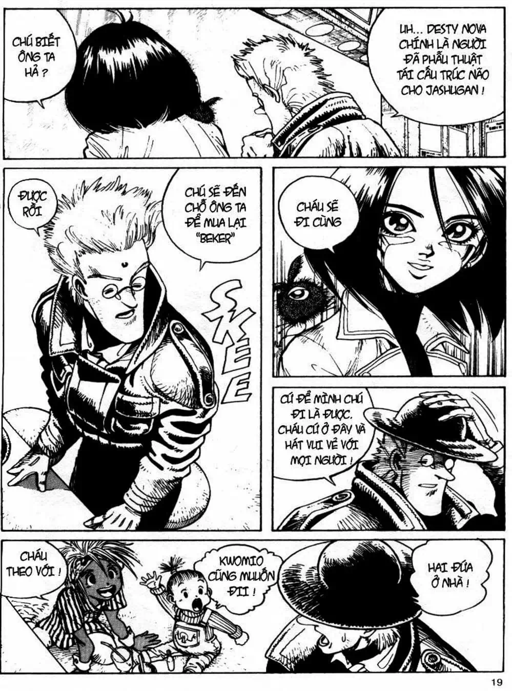 Truyện Tranh Alita: Thiên Thần Chiến Binh trang 6